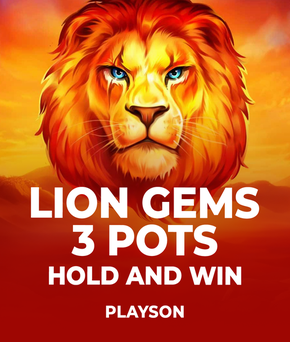 Lion Gems 3 Pots: Hold And Win