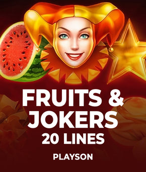 Fruits & Jokers: 20 lines